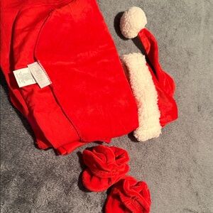 Festive Red Santa Outfit for Kids